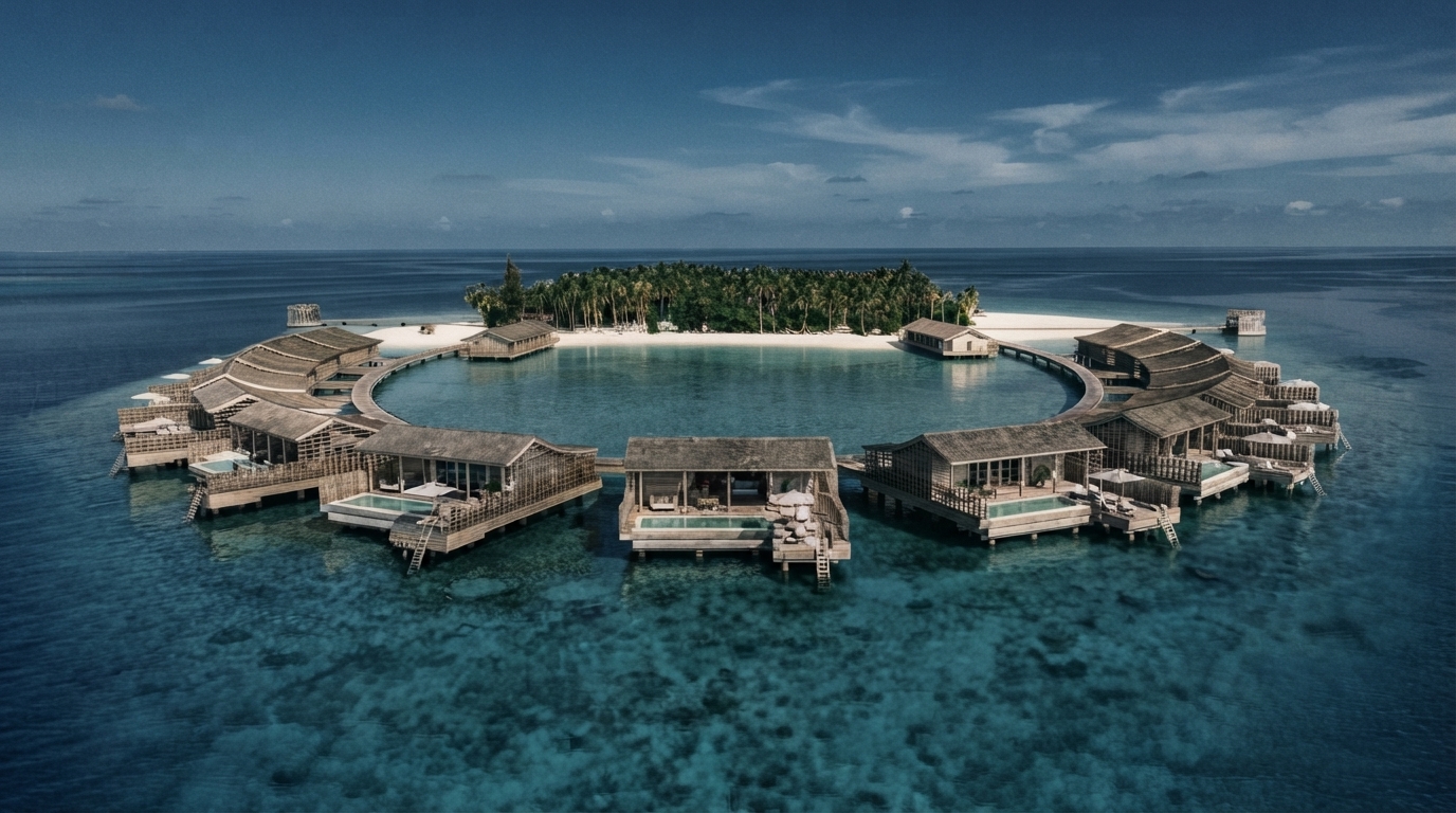 Editorial illustration for Choosing Your Ultra-Luxury Island Escape: Beyond the Brochure